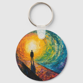 The Dimension's Edge Keychain