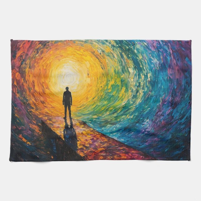 The Dimension's Edge Kitchen Towel (Horizontal)