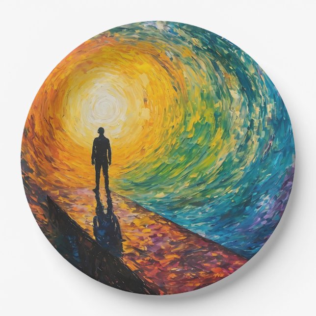 The Dimension's Edge Paper Plates (Front)