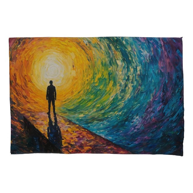 The Dimension's Edge Pillow Case (Front)