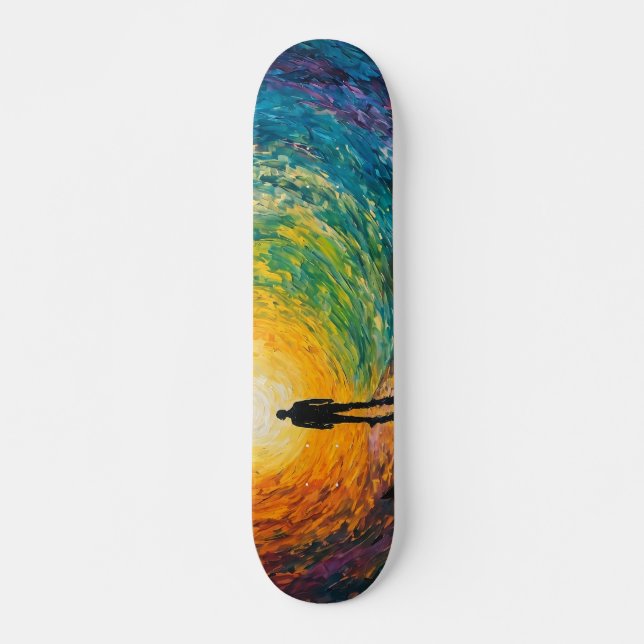 The Dimension's Edge Skateboard (Front)