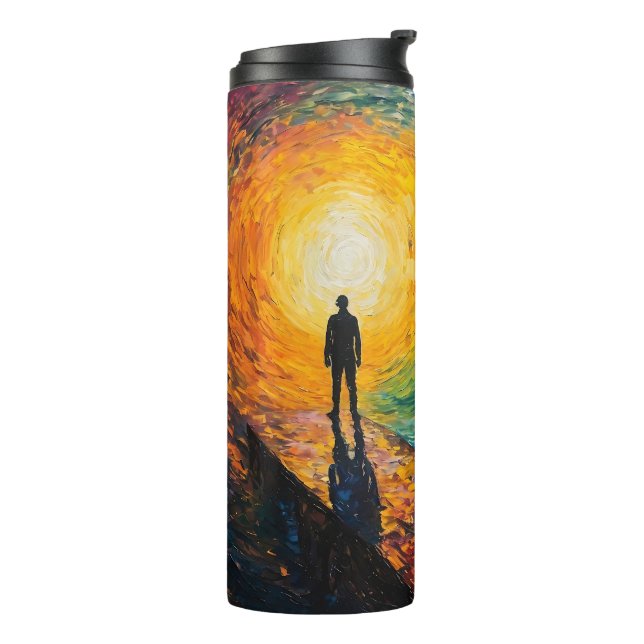 The Dimension's Edge Thermal Tumbler (Rotated Left)