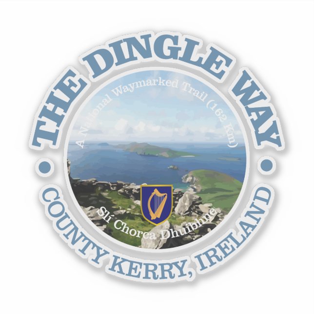 The Dingle Way Sticker (Front)