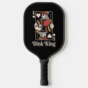 The Dink King - Funny Pickleball Paddle