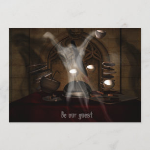 The Dinner Guest HALLOWEEN Invitation