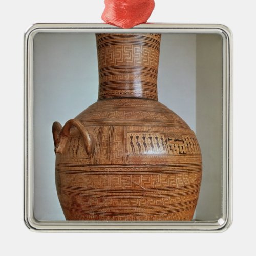 The Dipylon Amphora Metal Ornament