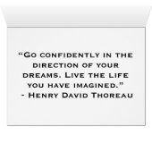 The direction of your dreams cards (Inside Horizontal (Bottom))