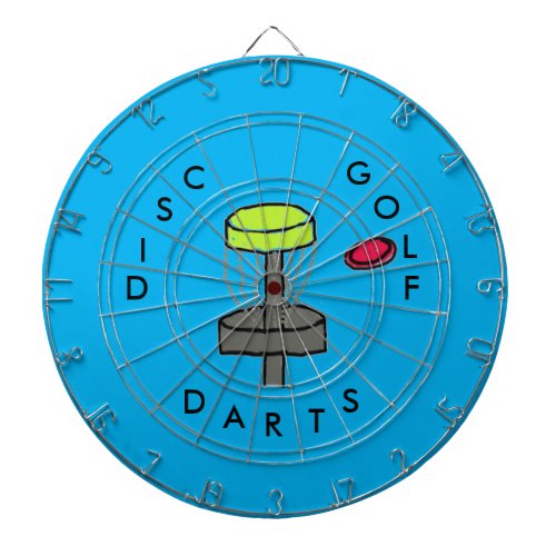 The Disc Golf darts dart board game