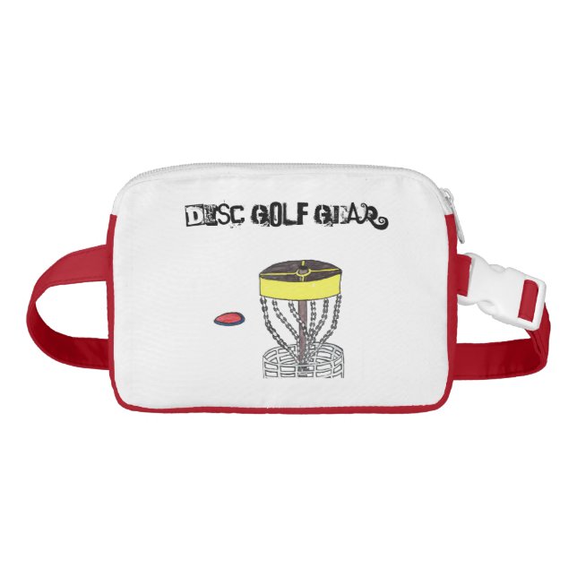 The Disc Golf gear fanny pack (Front)
