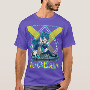The Disc Jockey Japanese Anime DJ Music Manga T-Shirt
