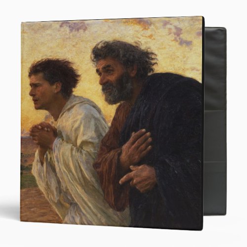 The Disciples Peter and John Running Binder