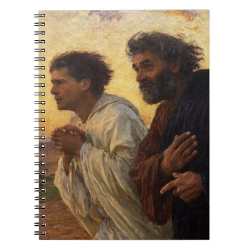 The Disciples Peter and John Running Notebook