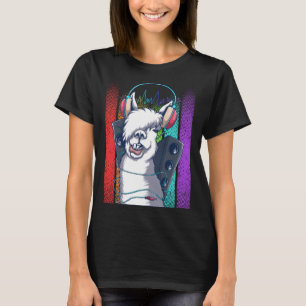 The Disco Llama Is My Spirit Animal T-Shirt