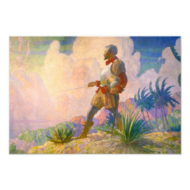 The Discoverer, 1928 by Newell Convers Wyeth Photo Print (Front)