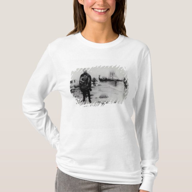 The Discovery of America by Leif Eriksson T-Shirt (Front)