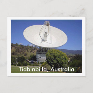 The dish postcard