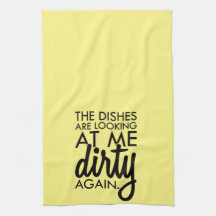 The Dishes Are Looking at Me