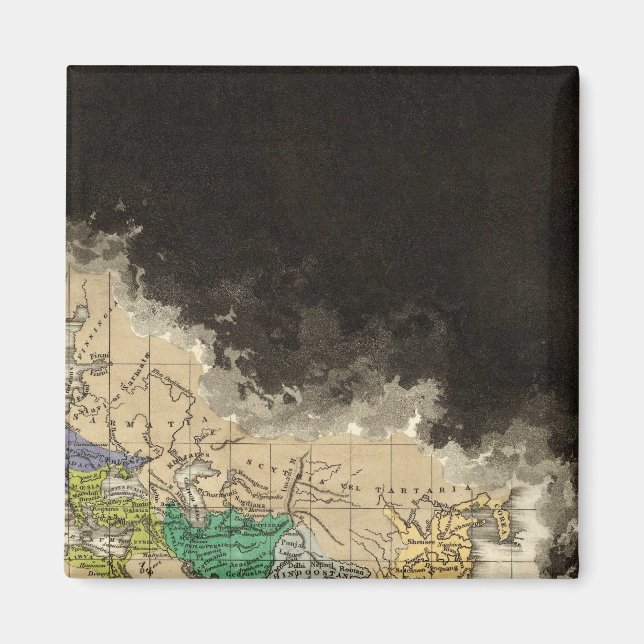 The Dissolution of the Western Empire 476 AD Magnet (Front)