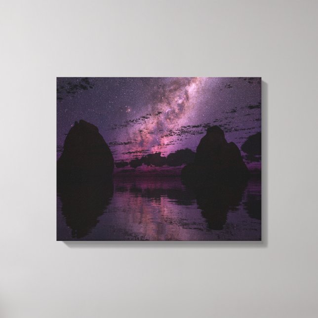 The Distant Lights Canvas Print (Front)