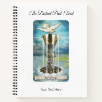 The Distant Past Tarot Card Deck Ace of Cups Notebook
