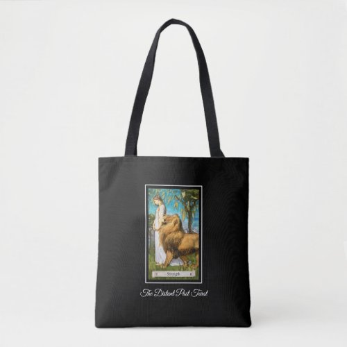 The Distant Past Tarot Deck Strength Card  Tote Bag