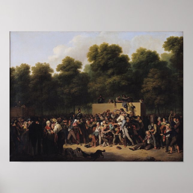 The Distribution of Food and Wine Poster (Front)