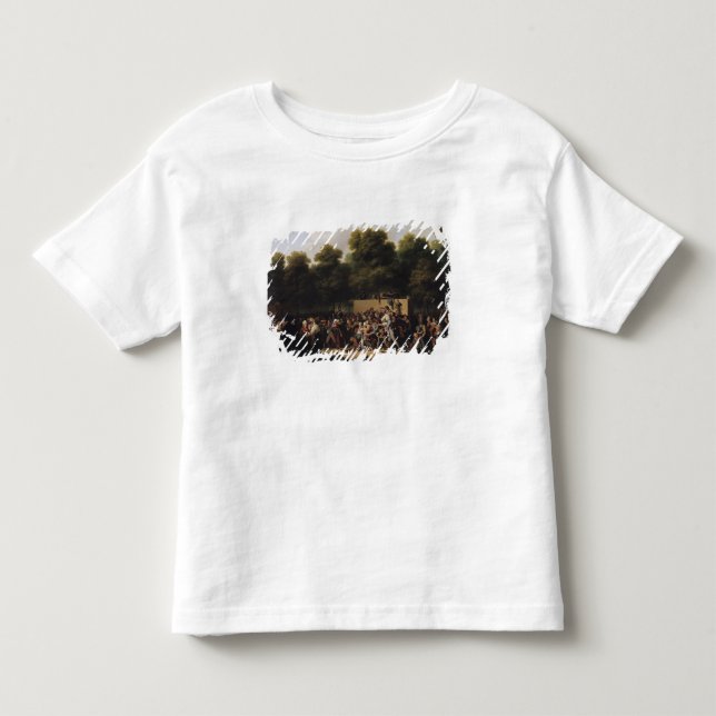 The Distribution of Food and Wine Toddler T-shirt (Front)