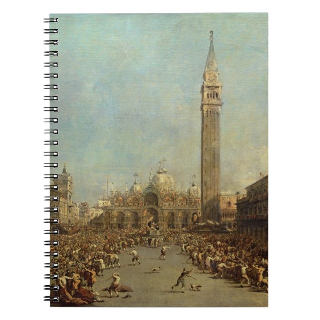 The Distribution of the Denarii to the Poor in San Notebook (Front)