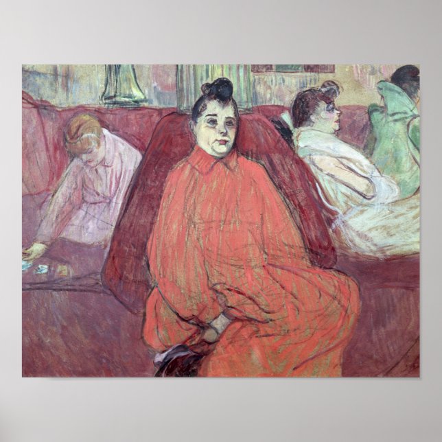 The Divan, 1893 Poster (Front)