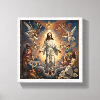 The Divine Ascension Canvas Print