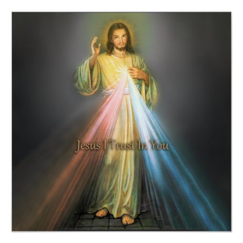 THE DIVINE MERCY DEVOTIONAL IMAGE POSTER