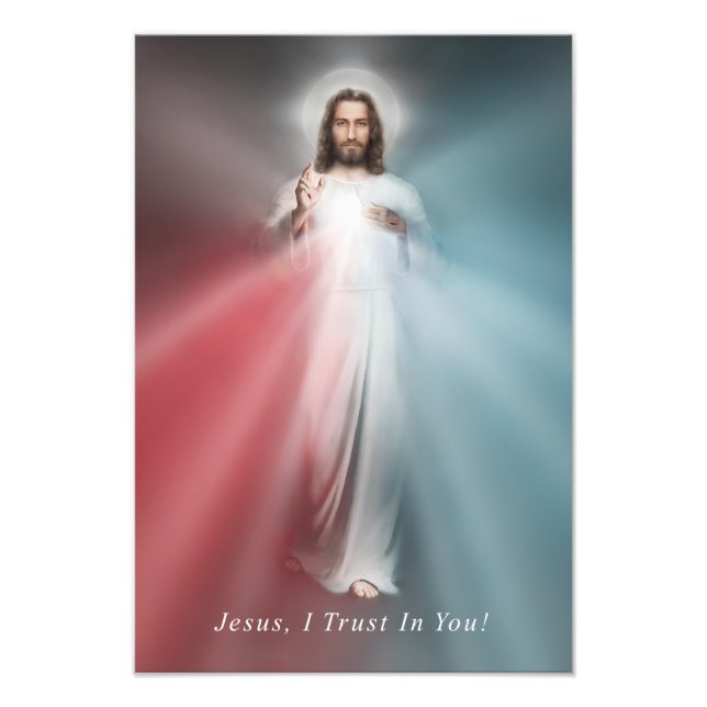 The Divine Mercy Image 13x19 Photo Print (Front)