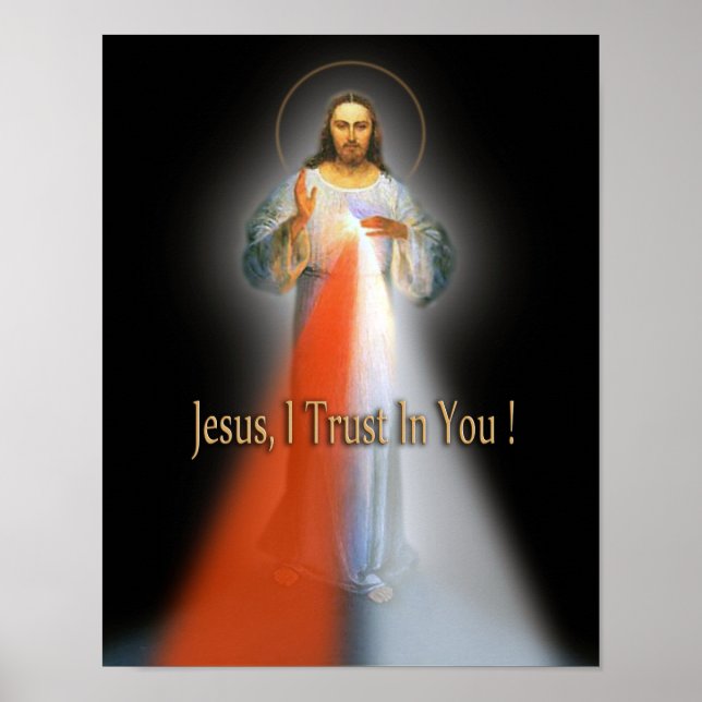 THE DIVINE MERCY IMAGE. POSTER (Front)