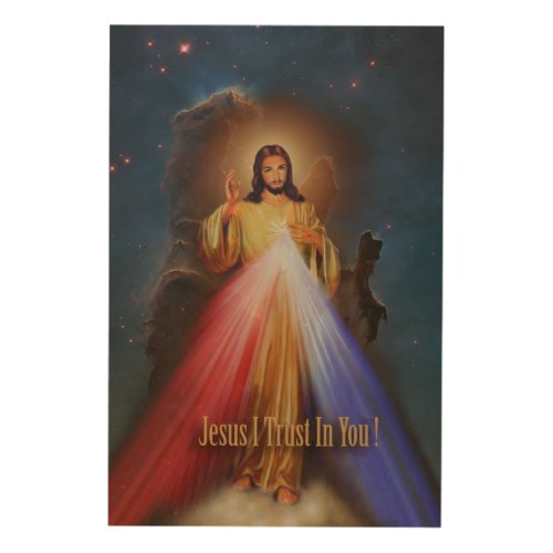 The Divine Mercy Wood Wall Decor