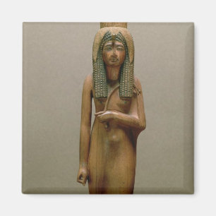 The divine queen Ahmose Nefertari (painted wood) Magnet