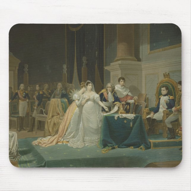 The Divorce of the Empress Josephine (1763-1814) 1 Mouse Pad (Front)