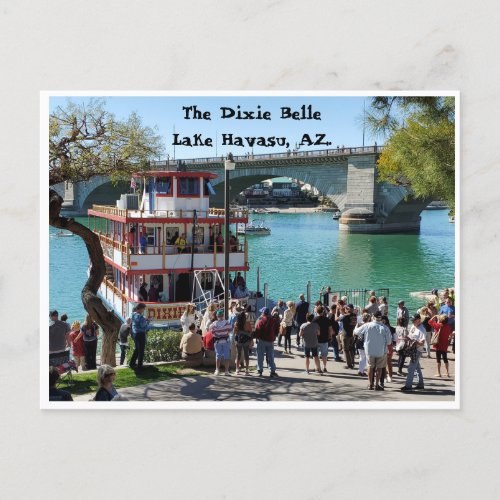 The Dixie Belle   Postcard