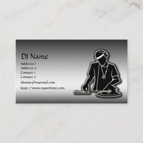 The DJ Business Card