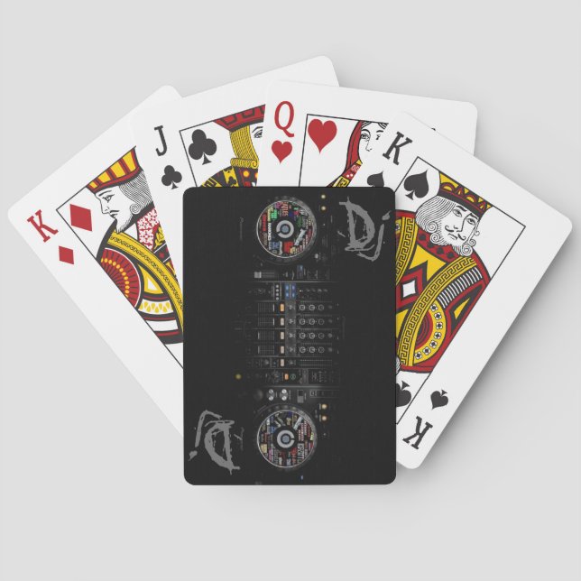 The Dj Deck Poker Cards (Back)