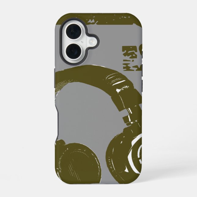 The DJ list Iphone Case (Back)