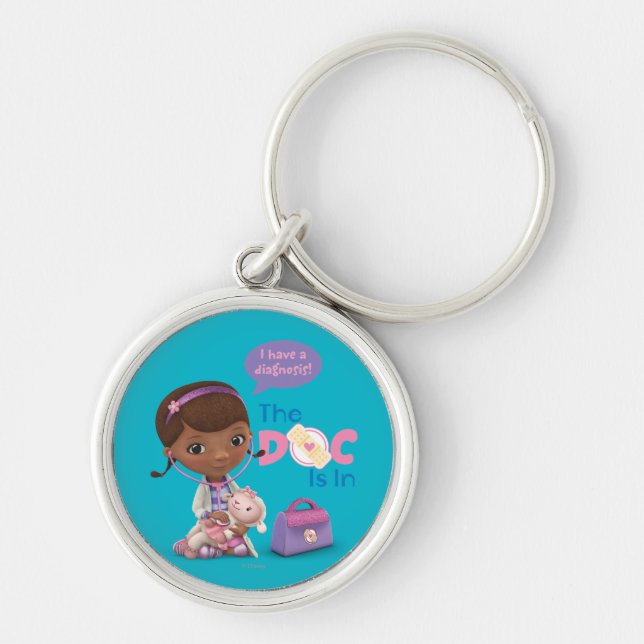 The Doc Is In 2 Keychain (Front)