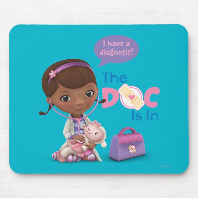 The Doc Is In 2 Mouse Pad (Front)