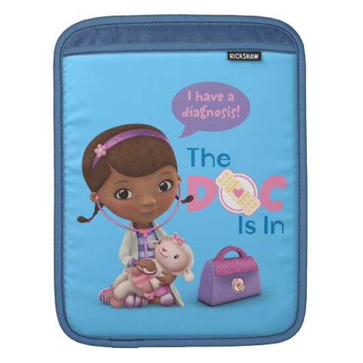 The Doc Is In 2 Sleeve For iPads (Front)