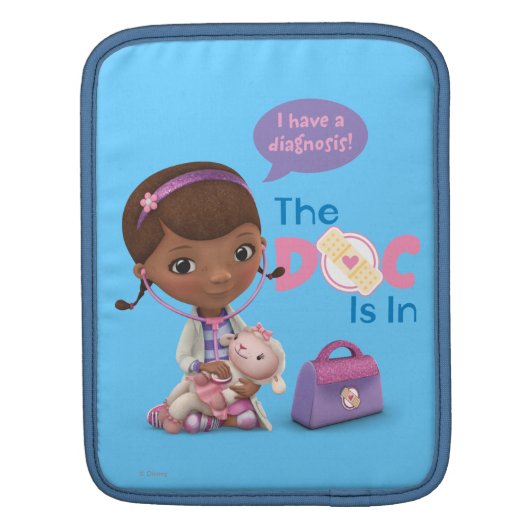 The Doc Is In 2 Sleeve For iPads (Back)