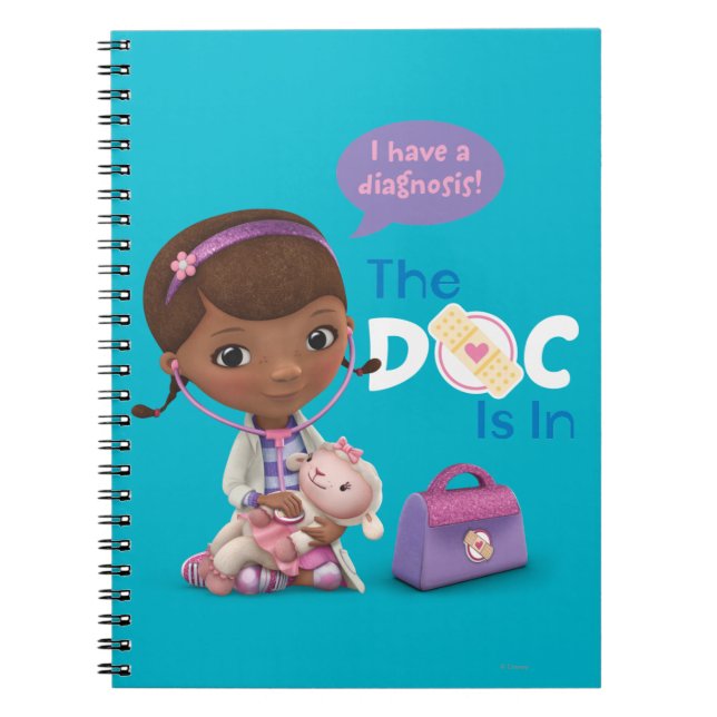 The Doc Is In Notebook (Front)