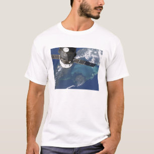 The docked Progress 22 spacecraft T-Shirt