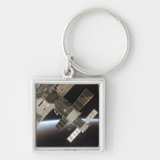 The docked Soyuz 13 Keychain (Front)