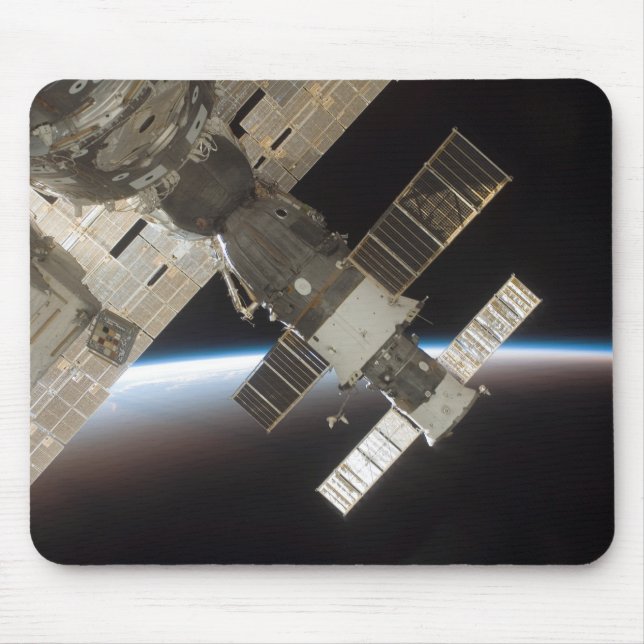 The docked Soyuz 13 Mouse Pad (Front)