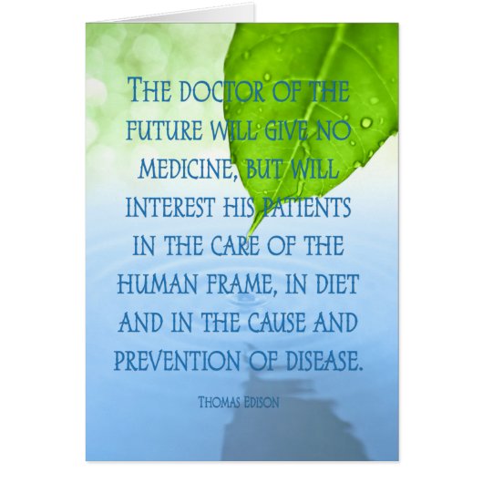 The Doctor of The Future Leaf Water Ripple Cards (Front)