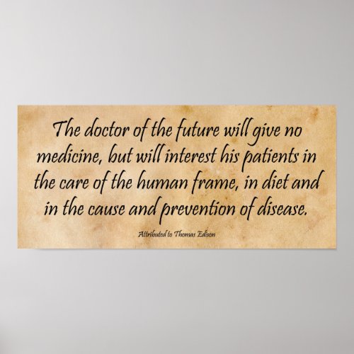 The Doctor of the Future Print